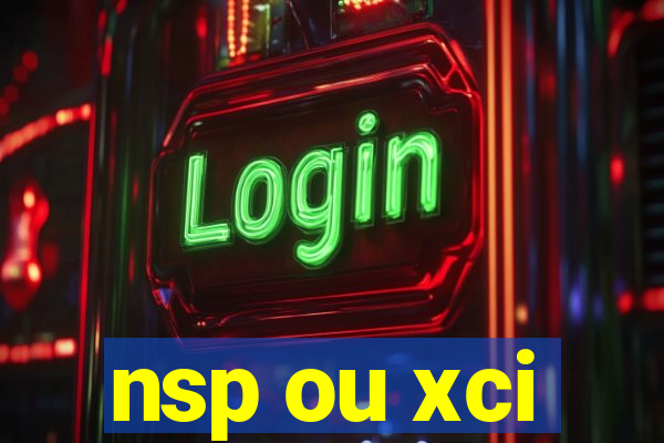 nsp ou xci